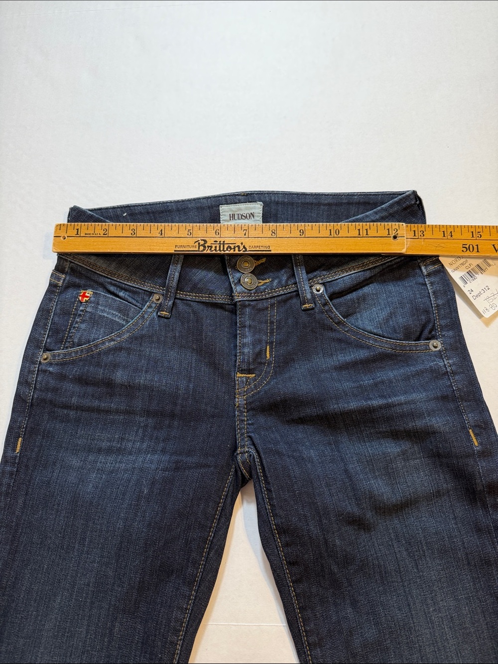 Hudson Beth Mid-Rise Baby Bootcut Jean
Style NAW176DIF - Picture 4 of 11